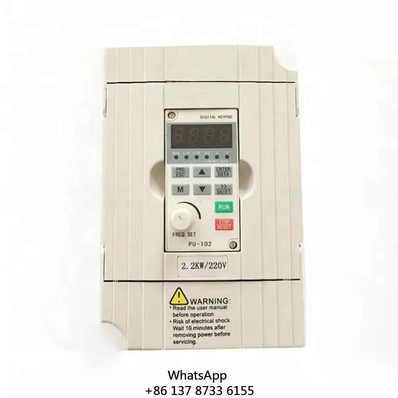 Spindle Motor VFD 7.5 Kw 220v 380V Frequency Inverter Vfd Manufacturer For Spindle