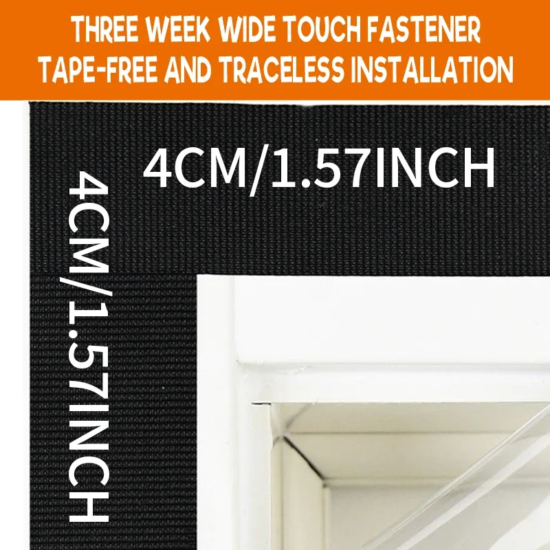 Air Conditioning Door Curtains for Winter Windproof, Warm and Transparent Household Kitchen Plastic Partition Curtains