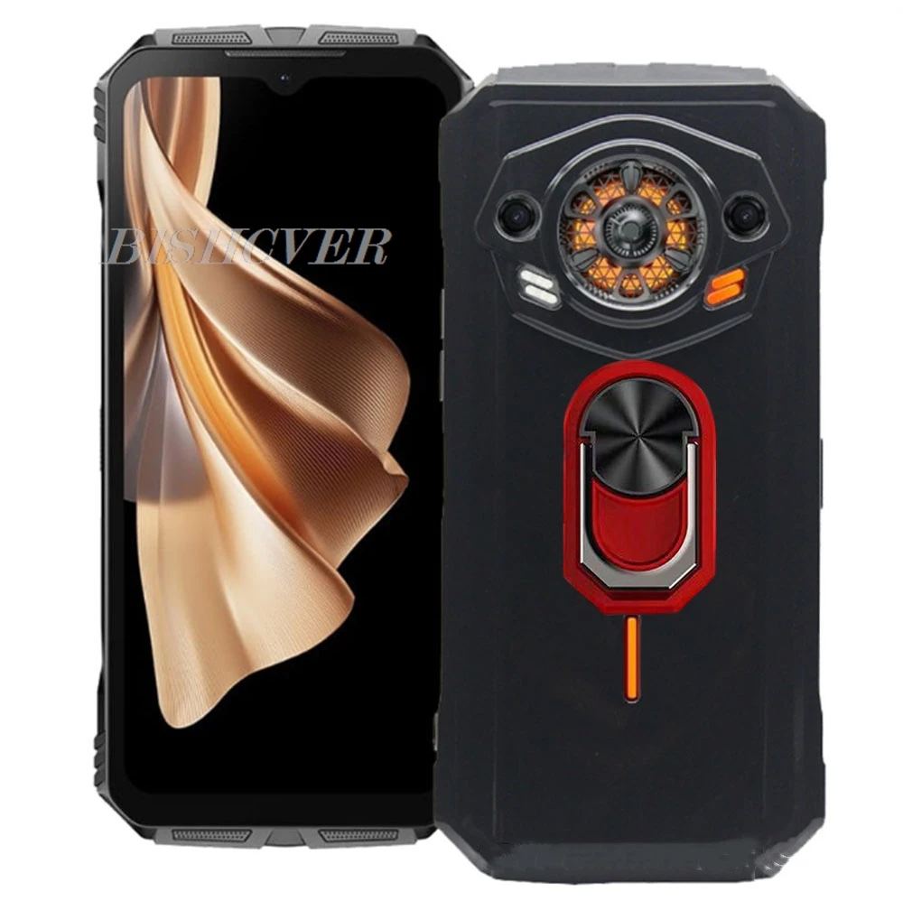 Magnet Phone Case For Doogee S Punk Pro SPunk SPunkPro  DoogeeSPunk Shockproof Soft TPU Silicone Cover With Ring Holder