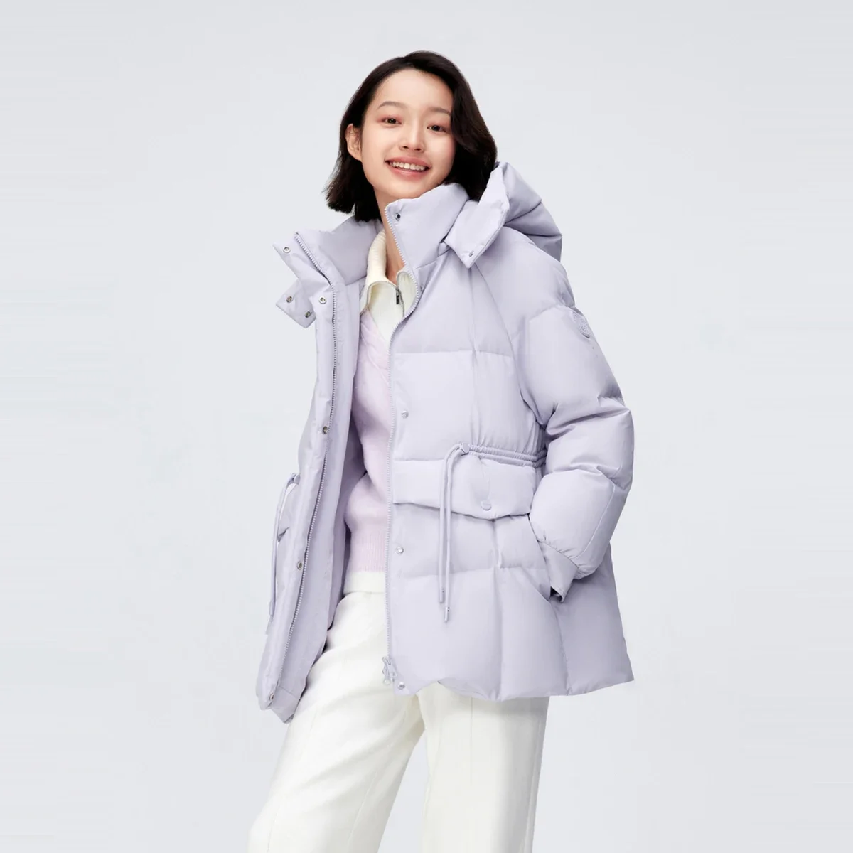 BOSIDENG 2024, новый пуховик для женщин, теплая куртка, зимняя утепленная теплая куртка BOSIDENG 2024, новый пуховик для женщин, теплая куртка, зимняя утепленная теплая куртка