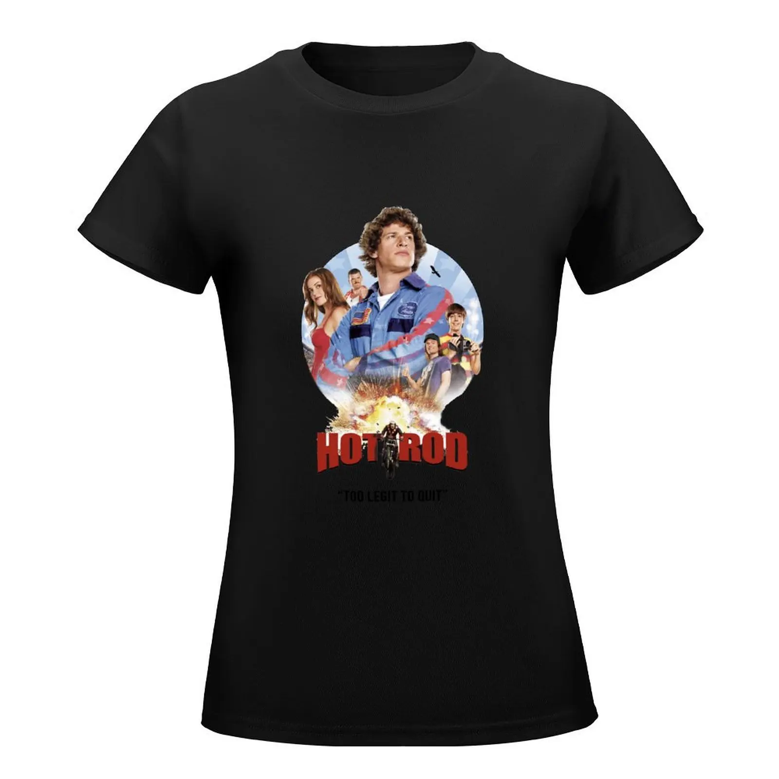 Hot Rod Movie Andy Samberg Essential T-Shirt customizeds plus size tops oversized workout shirts for Women