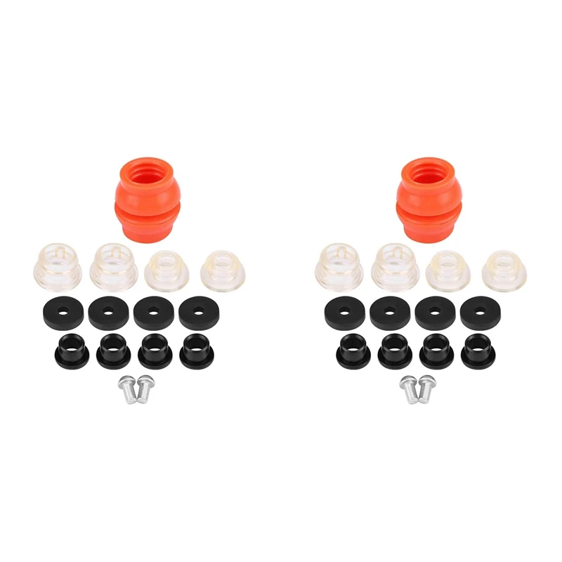 

2X Manual Transmission Shift Shifter Bushing Kit 191798211 Gear Rod Repair Kit For Golf Jetta Cabrio