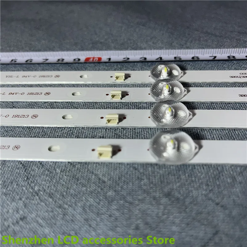 Mới Đèn Nền Led CC023200562V08 320L(320E9) 2X6 6S1P Nhôm 1210 LCD Đèn Nền Thanh 100% Mới 56CM 6LED