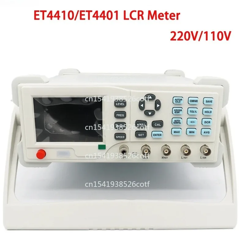 

Desktop Electric Bridge ET4401 ET4410 /2/10 Resistance Impedance Capacitance Inductance Measure Instrument Digital LCR Meter