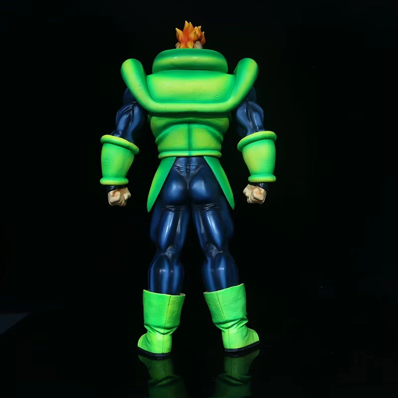 Dragon Ball Android # 16 ornamento de mesa secundária com armário gk kit de garagem modelo figura de animação colecionável para decoração de casa