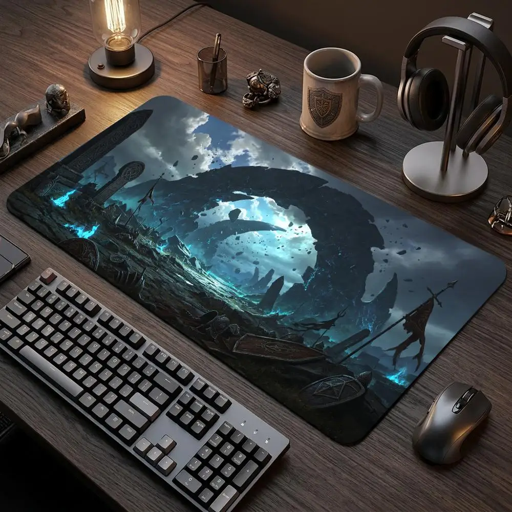 Fantasy Portal TCG Card Battles Commander Gaming Mouse Pad Magic Zones Card Playmat Tabletop rug Game Mats Duel Deskmat Beginner