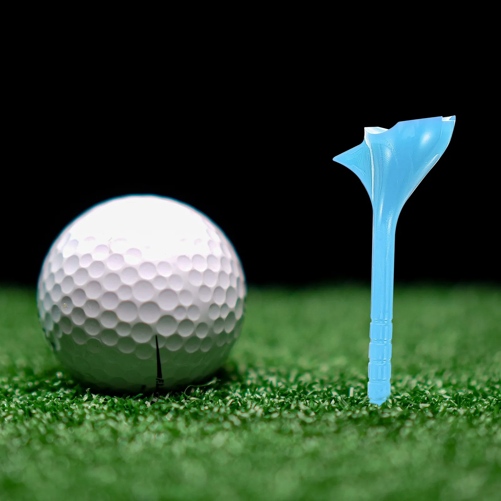 

5pcs Golf Tees Plastic Durable 5 Colors White Yellow Red Blue Pink Golf Ball Holders Practice Tools Accessories