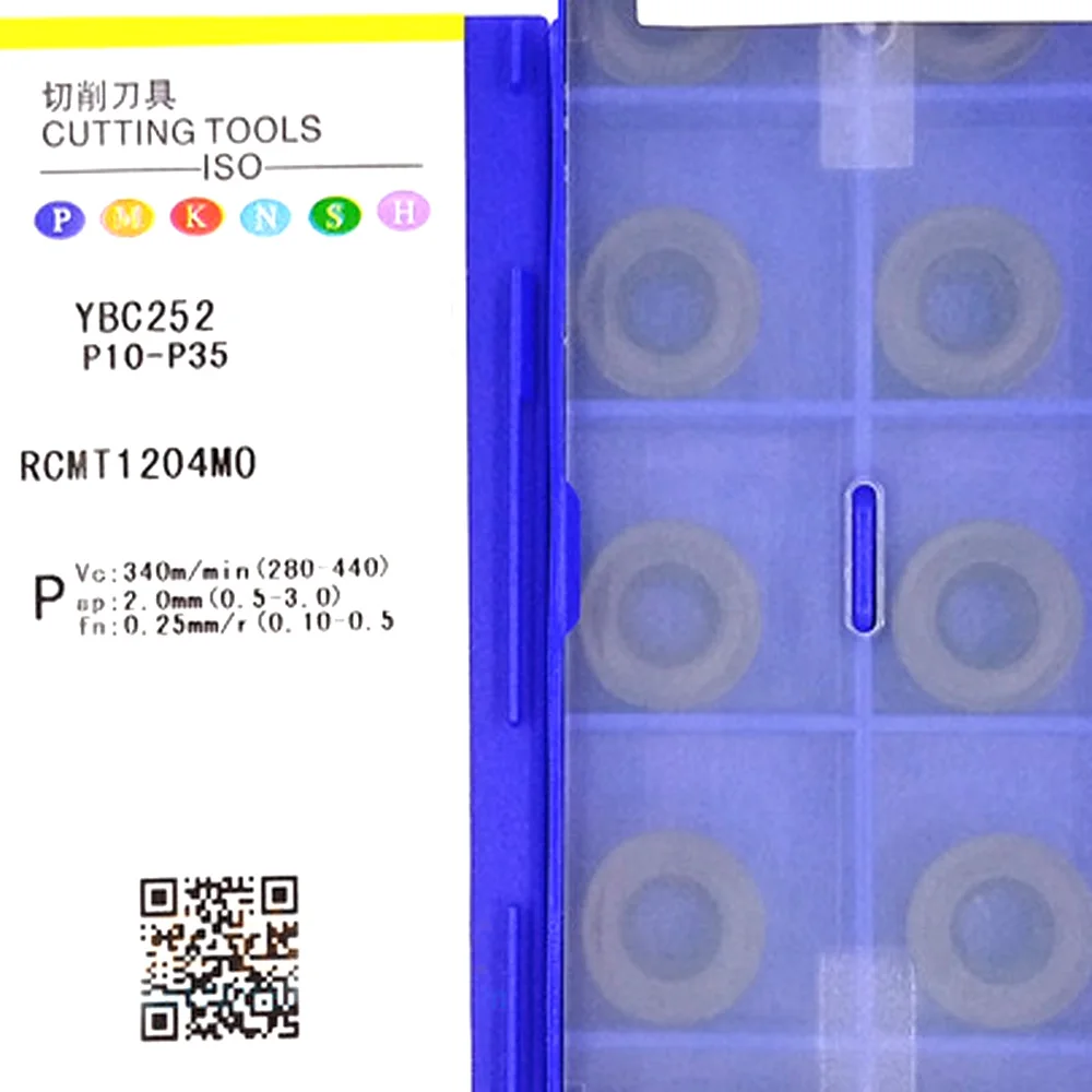 Original Lathe Machine Tool R5 R6 R4 RCMT0803MO RCMT10T3MO RCMT1204MO YBC251 YBG202 YBC252 YBD102 Milling Inserts Cutter Blade