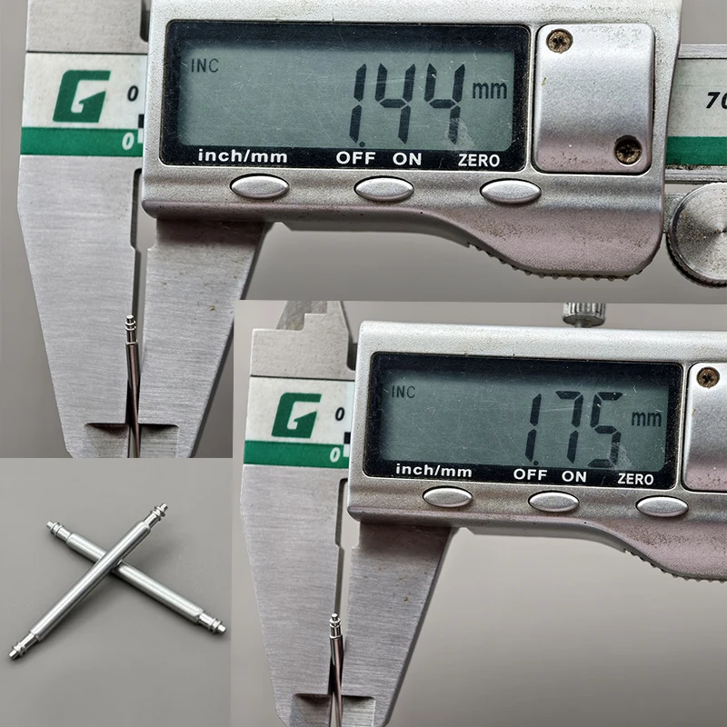 10 шт., пружинный стержень диаметром 1,5 мм, 1,8 мм, штифты для ремешка для часов, подходят для ширины 10–30 мм, браслет для ремешка для часов, булавки из нержавеющей стали 316L