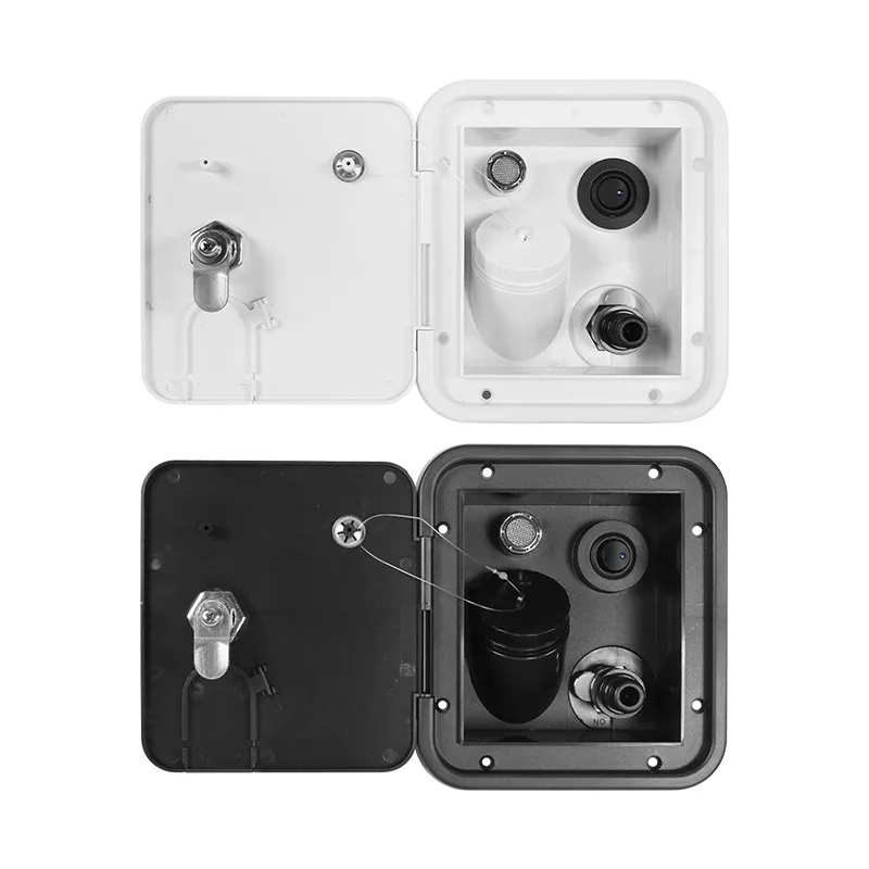 RV modification kit, multi-functional gravity water filling port, water filling port quick connection