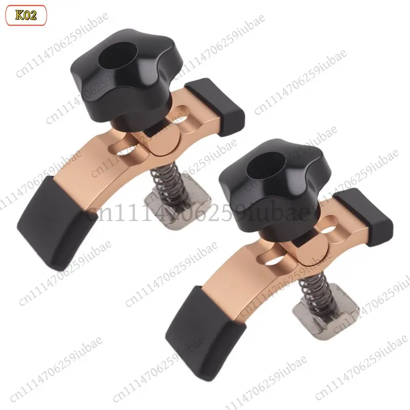 fy 2Pcs Mini Hold Down Clamp Kit For 3018 CNC Router Woodworking Metalworking Spare Fastening Part
