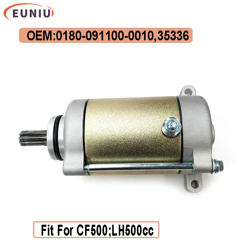 

Starter Starting Motor For CF500 188 U5 X5 ATV UTV LH 500 GO KART X5 0180-091100-0010 35336 Replacement Engine