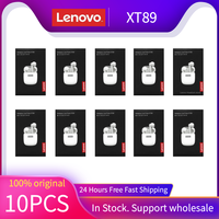 Originele Lenovo XT89 5pcs 10pcs TWS draadloze headset Bluetooth versie 5.0 Touch control In-ear sport headset / HD bellen