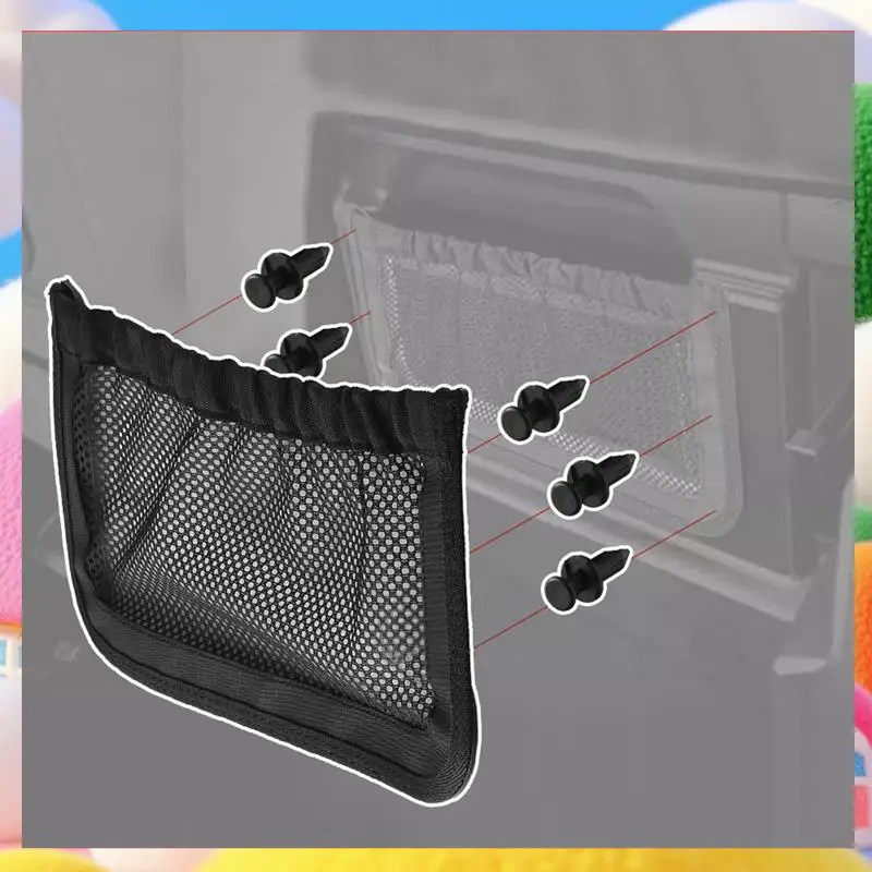 

UTV Rear Backrest Storage Nets For Can Am Defender Max Accessories Replacement 715003019 2 Pack-ABUA