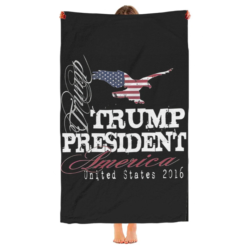 

Quick Drying Beach Towels Donald Trump For President 2016 Oversized 30x60inch Printing Towel Super Absorbent Pool Towel Blanket