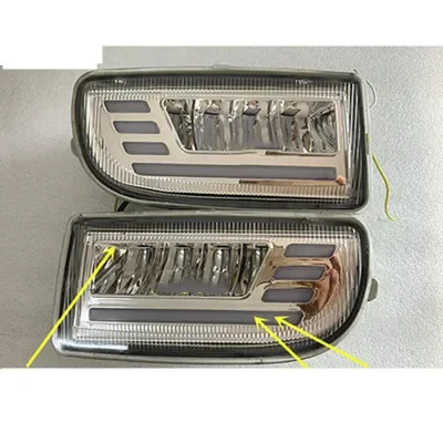 Car Led rear bumper light fog lamp assembly for Toyota Land Cruiser FZJ100 UZJ100 LC100 4500 4700 1998-2007 brake driving light