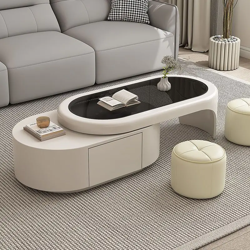 

Modern Adjustable Coffee Tables Corner Lateral House Luxury Designer Weird Coffee Tables Apartments Mesa De Centro Furniture