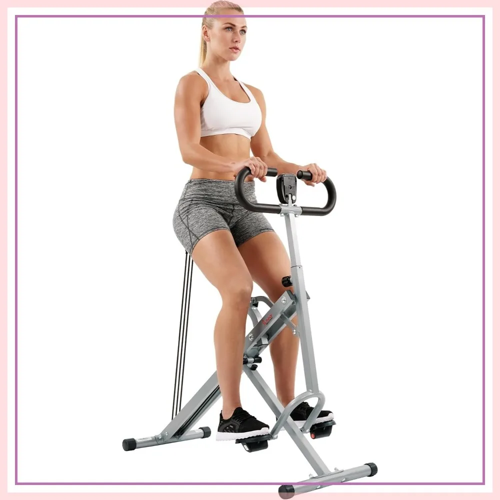 

Foldable Squat Assist Trainer for Glutes & Legs with Adjustable Resistance, Compact Home Gym Equipment