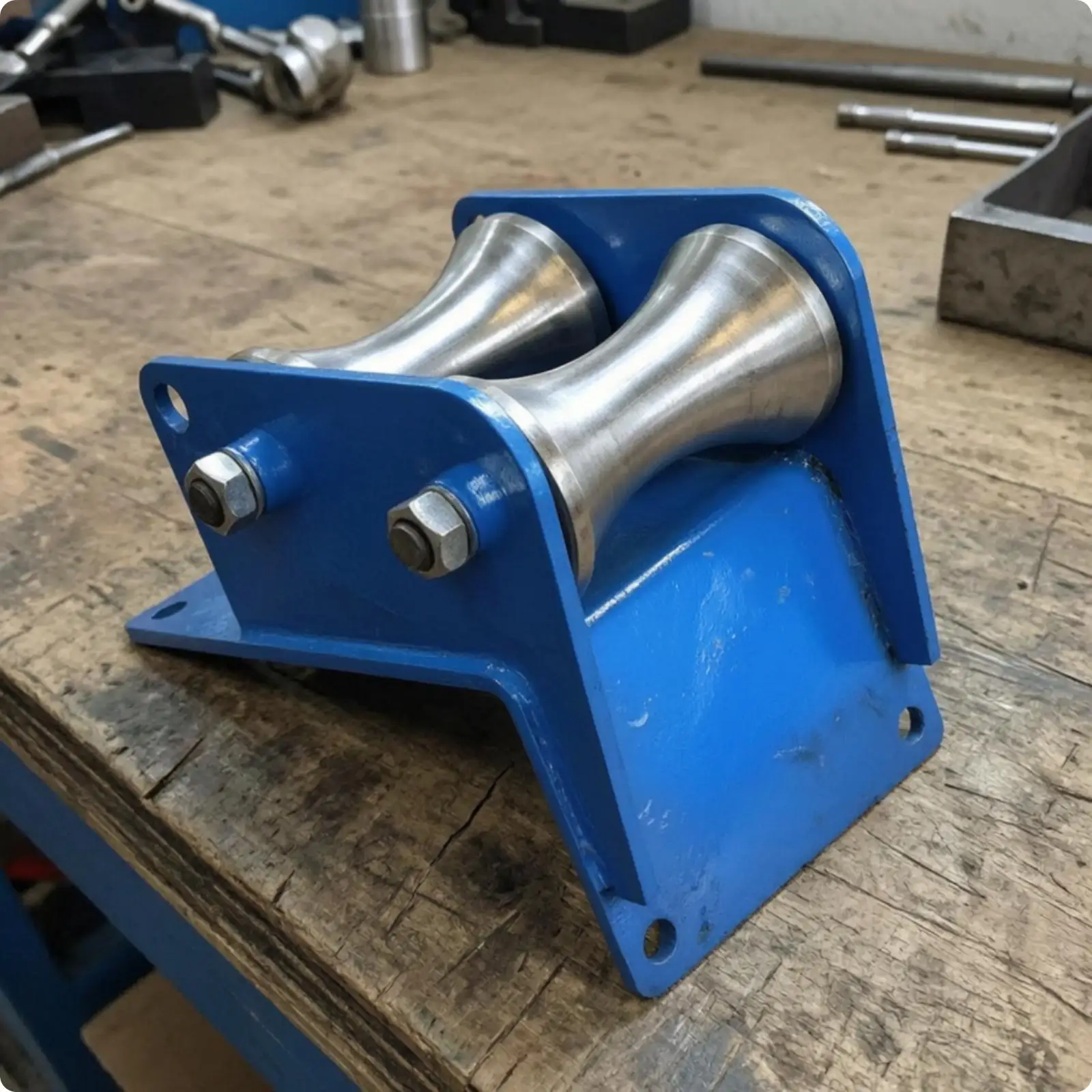 Wire Rope Cable Pulley with Nylon Roller for Construction Lifting Use