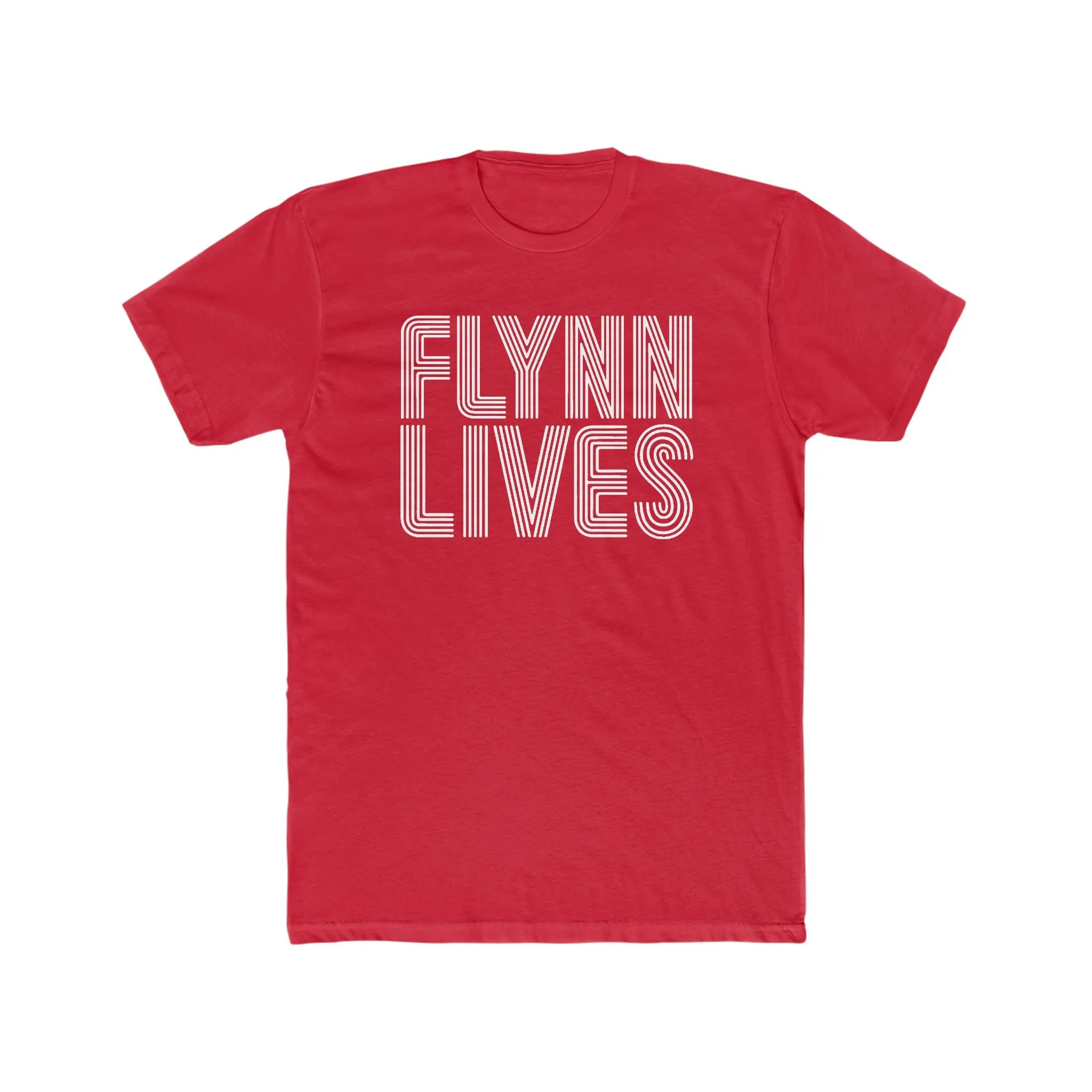 Flynn Lives T Shirt Bella Canvas Jersey Cotton