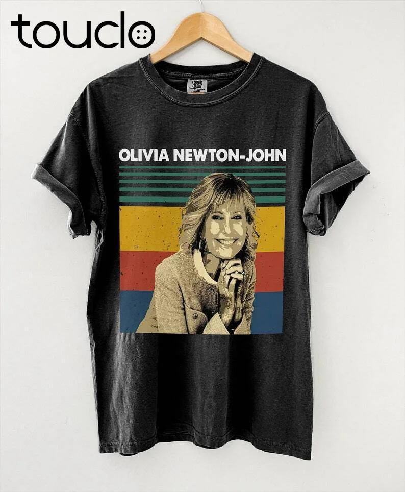 Olivia Newton-John Shirt, Rip Olivia Newton-John Gift For Sandy Fan Custom Aldult Teen Unisex Digital Printing Tee Shirts Xs-5Xl