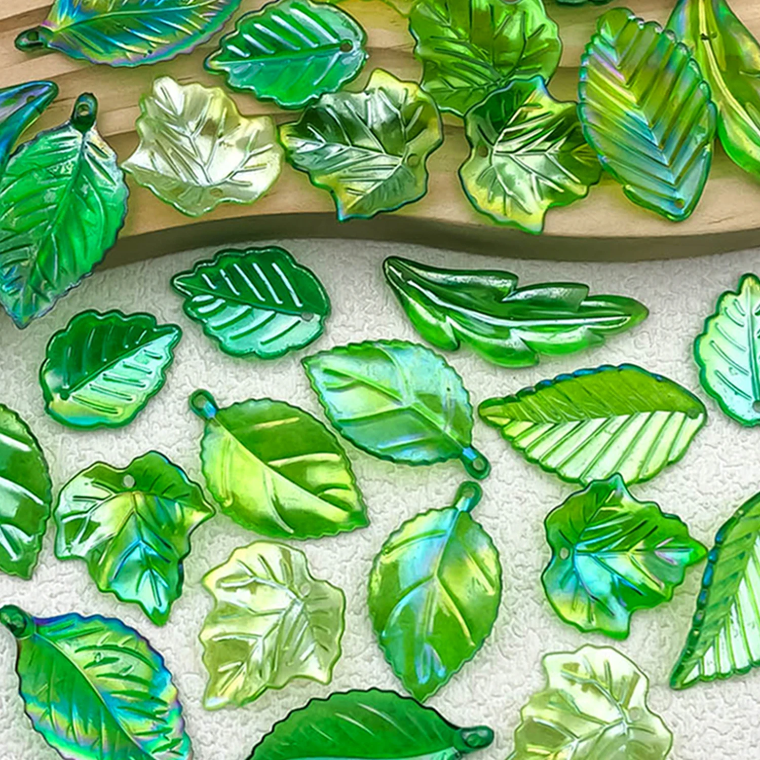 Mix 20/50pcs Resin Leaf Series - Resin Art Engagement review and price