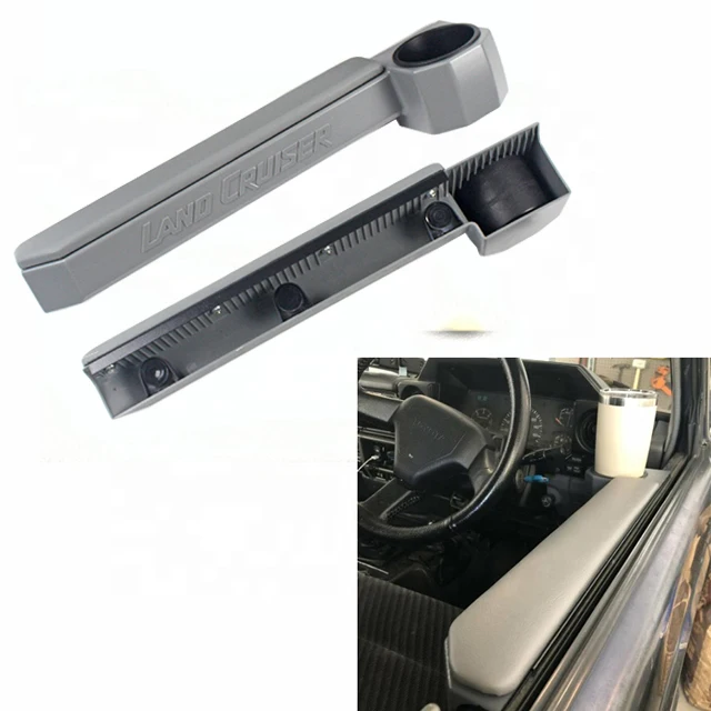 upgrade magnet Car Cup Holder Car Door Armrest Organizer For Toyota Land Cruiser LC70 75 76 78 79 FJ70 FJ78 FJ79