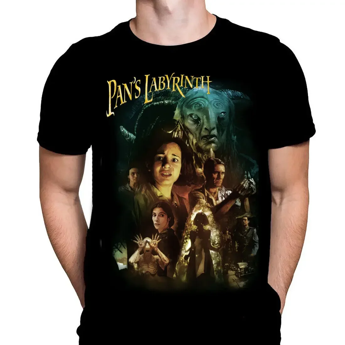 Pan's Labyrinth Classic Movie Art T Shirt Fantasy Horror