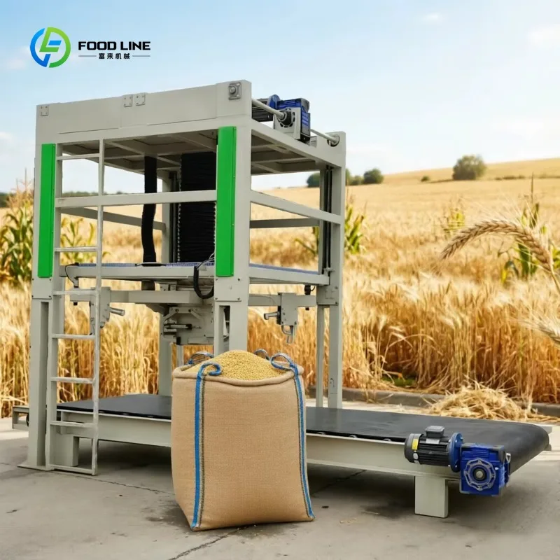 Customized 1 Ton 1200kg Sand Granule Filling Machine Dustproof Weighing Packer for Mining Construction Raw Material