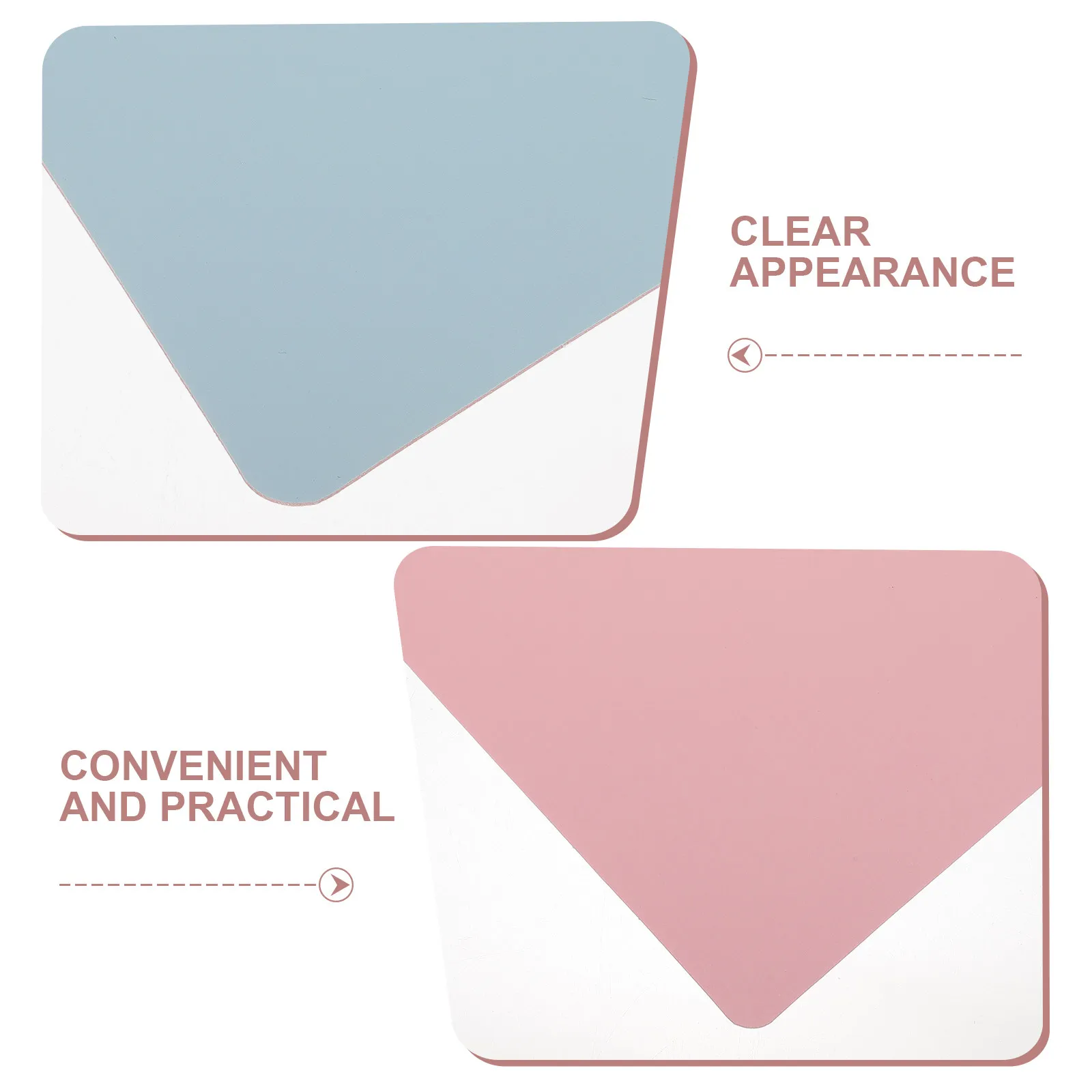 3Pcs Nightstand Mat Waterproof PU Bedside Table Protector Heat Resistant Non Slip Night Stand Cover for Top Bedroom