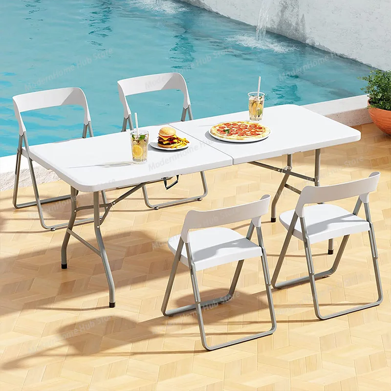 Portable Outdoor Picnic Table Ultra Light Outdoor Folding Dining Table Outdoor Furniture Garden Furniture Dining Table Mesa