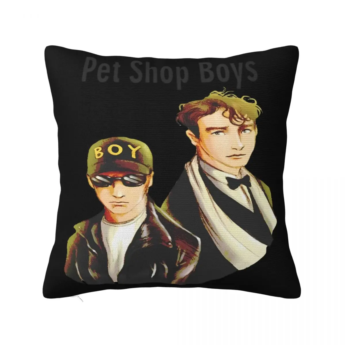 Pet Shop Boys 2 Pillows Sofa Cushion Cover Anime Body Pillow Case Pillow Case Pillow Cover