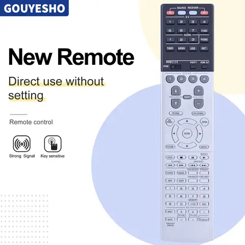 야마하 AV 리시버 RX-A2050 RX-A2060 RX-A3050, RAV544 ZP60190 리모컨, 신제품 Best5 야마하 AV 리시버 RX-A2050 RX-A2060 RX-A3050, RAV544 ZP60190 리모컨, 신제품 Best5