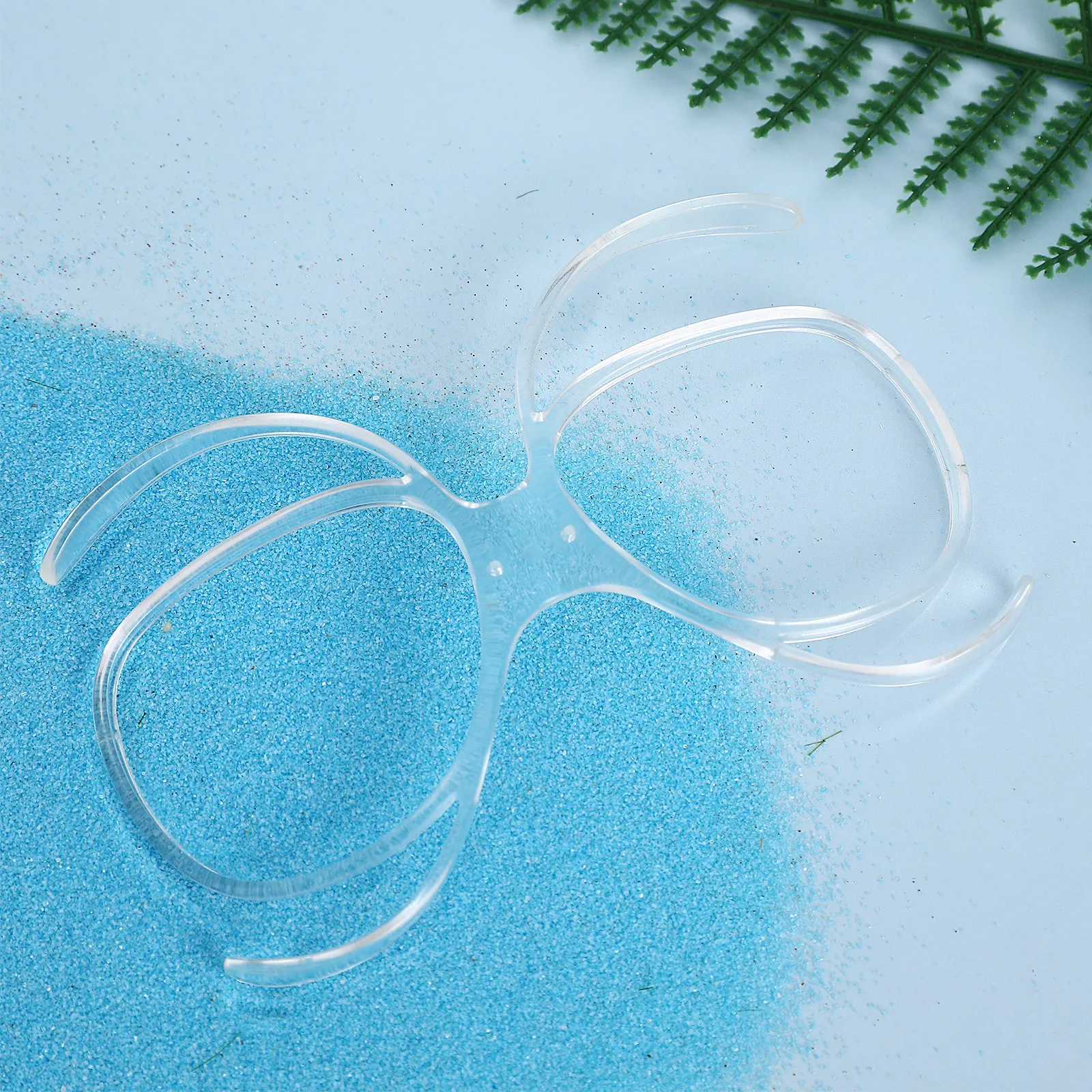 

Ski Goggles Prescription Frame Butterfly Windproof Lightweight Tr Material Skiing Sports Goggles Adapter Clear