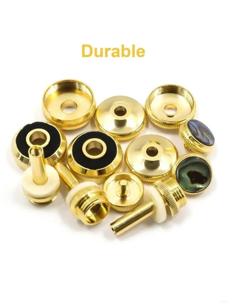 

12Pcs Trumpet Cornet Buttons Trumpet Buttons Trumpet Accessories Trumpet Button Buckle Press Cover Instrument Button Set