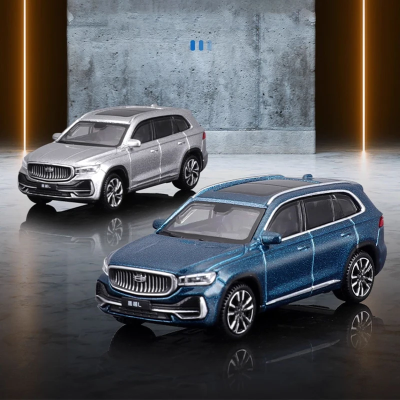 

Diecast Original 1:64 Geely Xingyue L Simulation Alloy Car Model Static Display Collectible Toy Gift Souvenir Decoration
