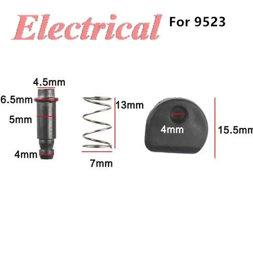 3pcs/set Angle Grinder Head Housing Self-lock Pin Button For Hitachi 100/150 For Dewalt/100 For Bosch 6-100 For Makita 9553NB