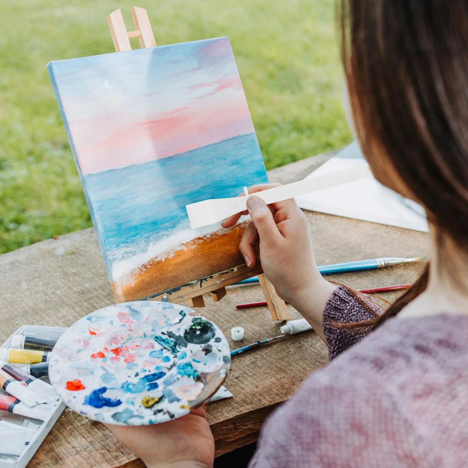 

50 шт., разбрасыватель клея, гибкий пластиковый аппликатор для клея для деревообработки, ремесло, инструмент для рисования маслом «сделай сам», шпатель