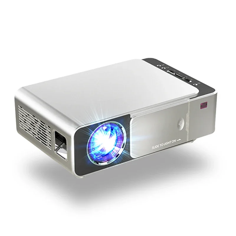 2021Hot selling T6 HD portable mini projector with wifi