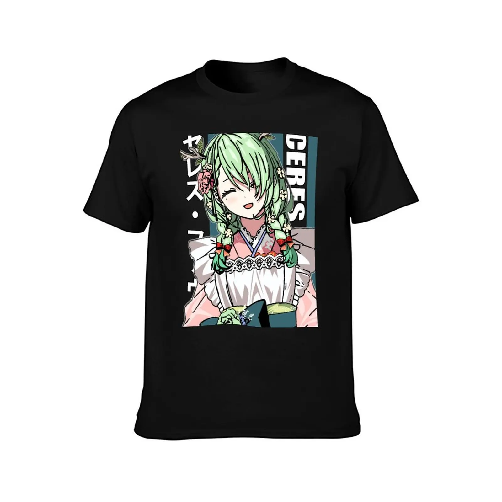 Ceres Fauna in Kimono T-Shirt cute clothes oversizeds rapper graphic tees Short sleeve tee men