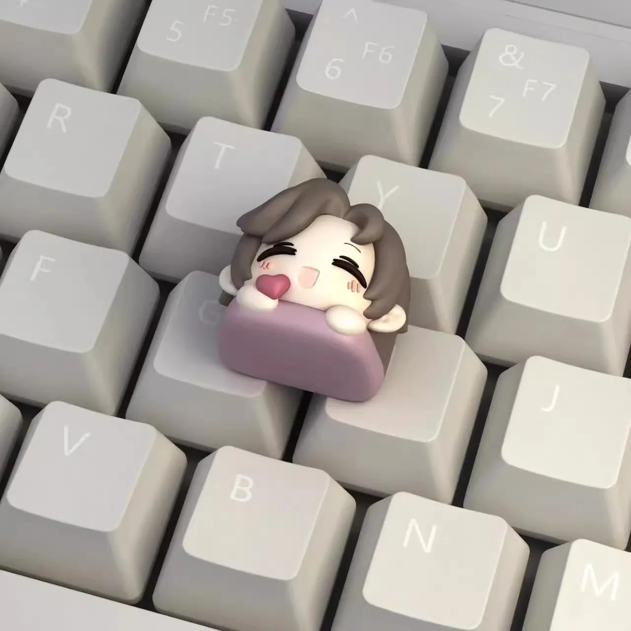 Tears of Thesis Theme Keycaps Set Anime Keycaps 3D Resin Artisan Key Caps Custom Keycaps for Mechanical Keyboard Accessories