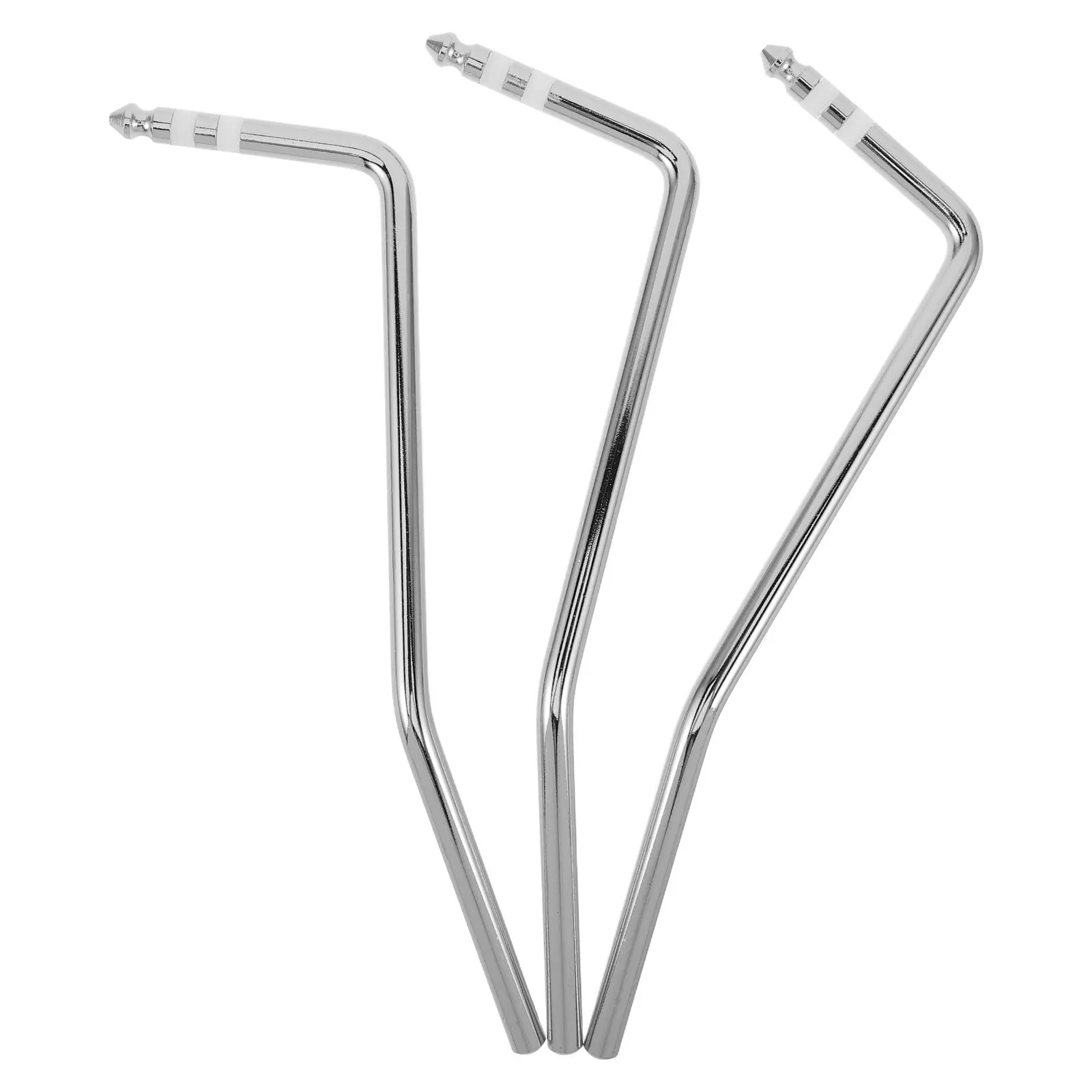 3Pcs Tremolo Arm Black Electric Guitar Vibrato Arm Whammy Bar Direct Insert Replacement Stable Tuning Guitar Parts