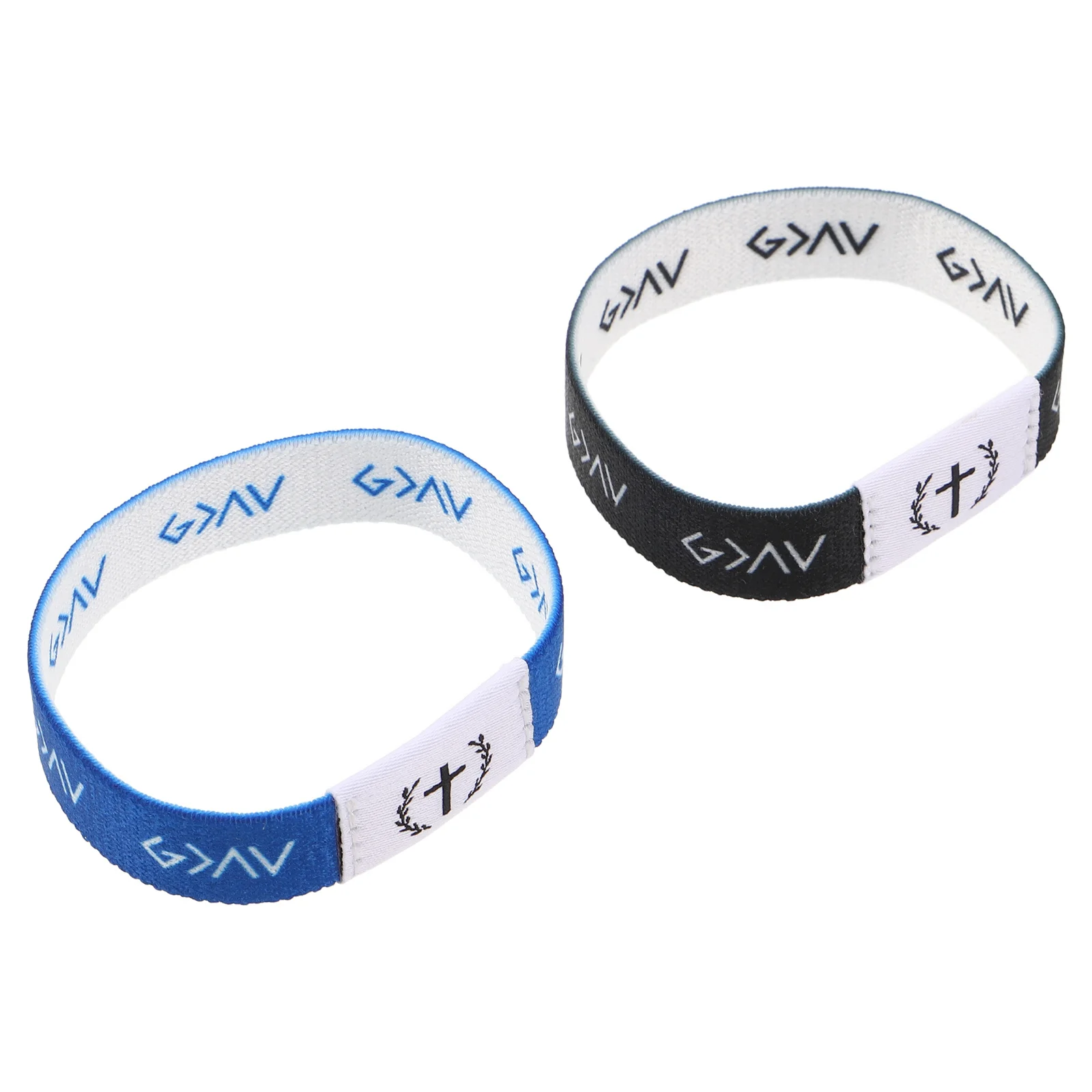 

2pcs Bible Verse Bracelets Elastic Scripture Wristbands For Women Men Christian Inspirational Jewelry Religious Event Gift Set