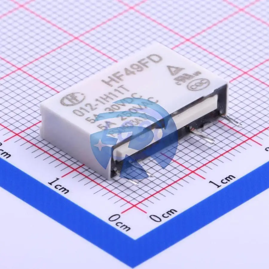 HF49FD/012-1H11T 12V 5A One Normally Open: 1A (SPST-NO) SIP,5x20mm Power Relays china supplier