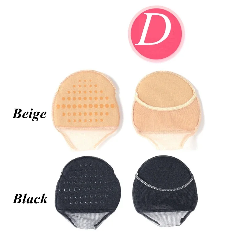 Vorfuß polster Schuh aufkleber Einsätze Gel Ferse Schuhe Kissen rutsch feste High Heels halbe Einlegesohlen Fuß socken Füller für Damenschuhe – Detail 9