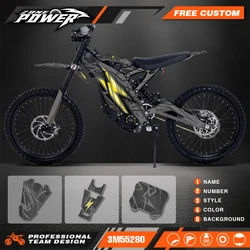 Powerzone For Surron Sur-ron Light Bee X S 3C 2021 - 2024 Custom Team Graphics Background Decal Stickers Kits
