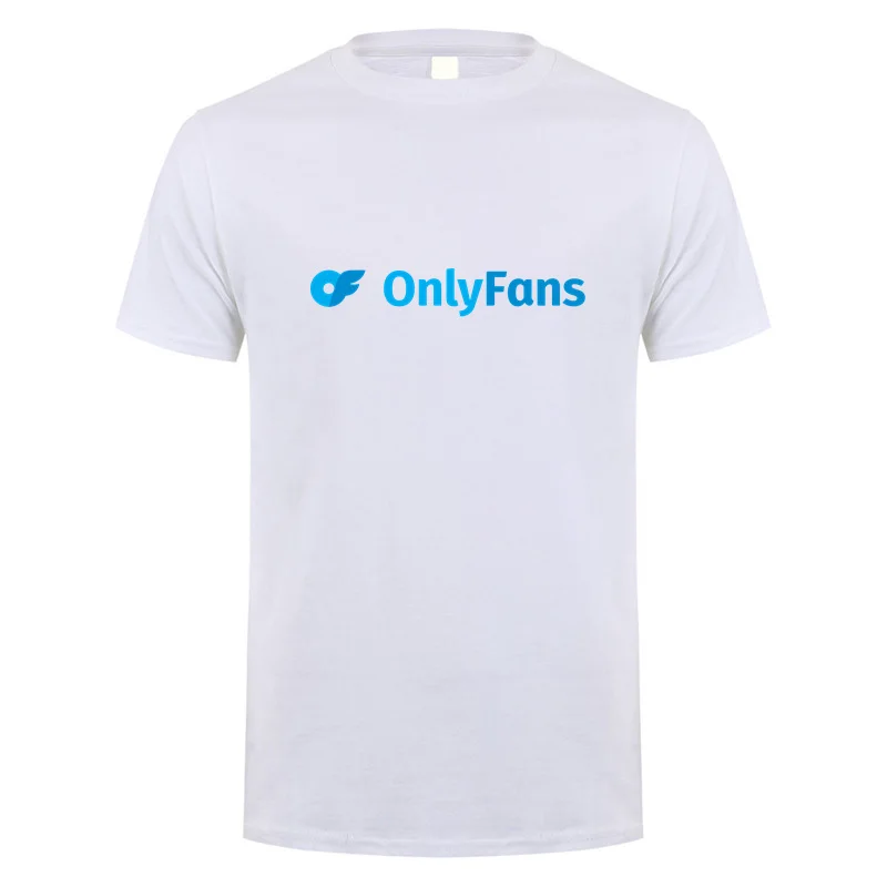 Onlyfans الرجال تي شيرت أزياء القطن قصير الأكمام مضحك الرسم فقط المشجعين تي شيرت جولة الرقبة عارضة رجل امرأة الملابس