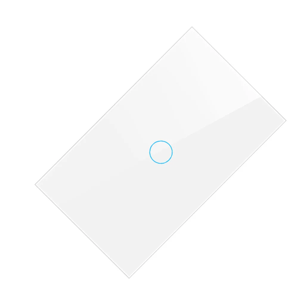 

Панель настенного выключателя освещения для дома, закаленное стекло, умные беспроводные выключатели света, модульная схема контроллера типа 4,