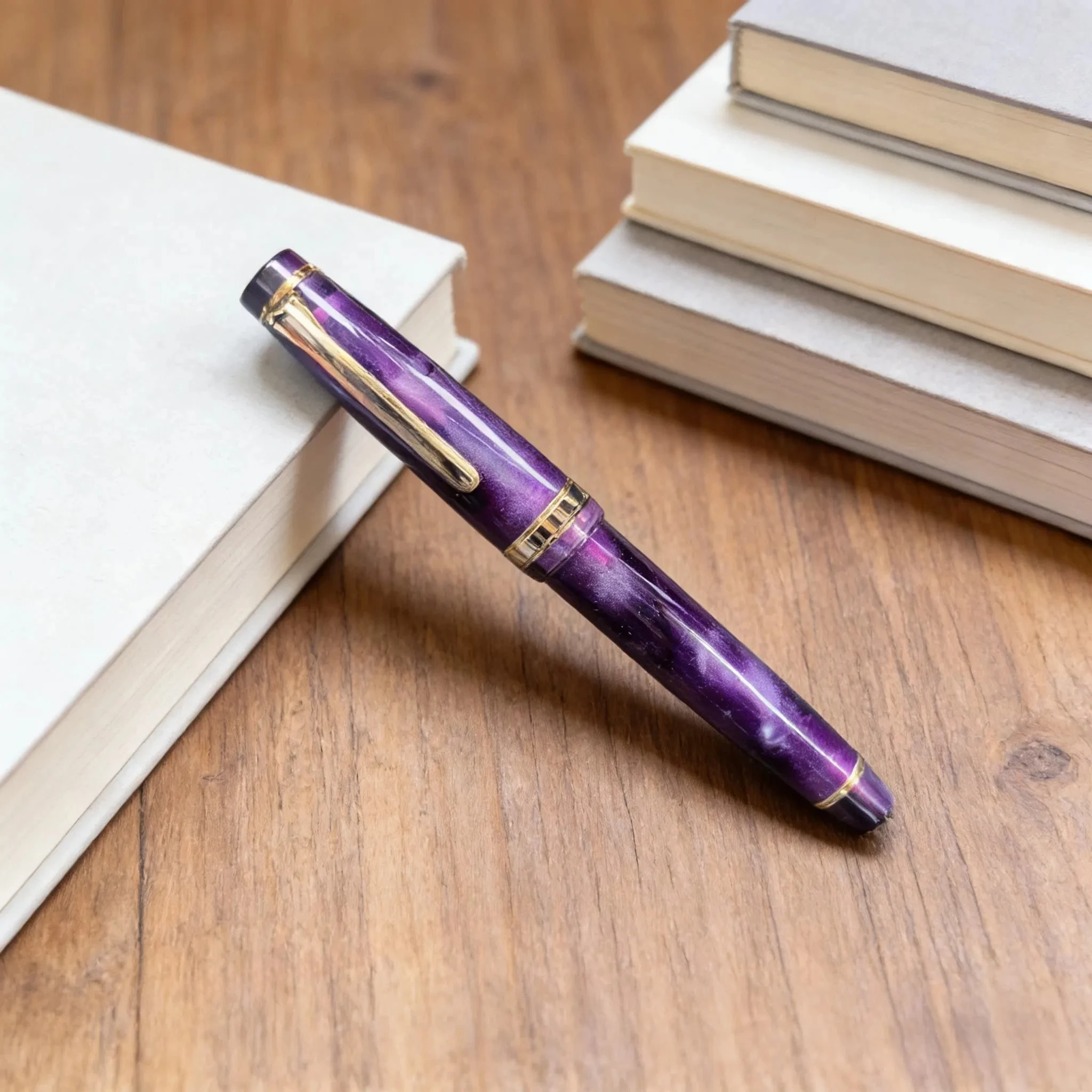 

New BALAOYE Acrylic Resin Fountain Pen Flex Tip 0.5F 0.7M B 1.0MM Stationery School Supplies Ink Pens for Writing Gift