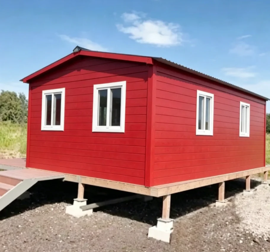 Expandable House 20ft Luxury Prefab Folding Home 2 3 Bedrooms Prefabricated Mobile Expandable Container House
